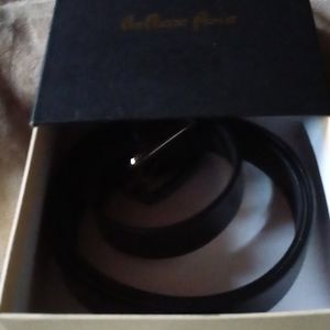 beltox fine Black Leather Belt